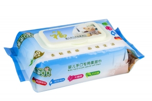 Absorbent China Baby Cleaning Wet Wipes Manufacturer