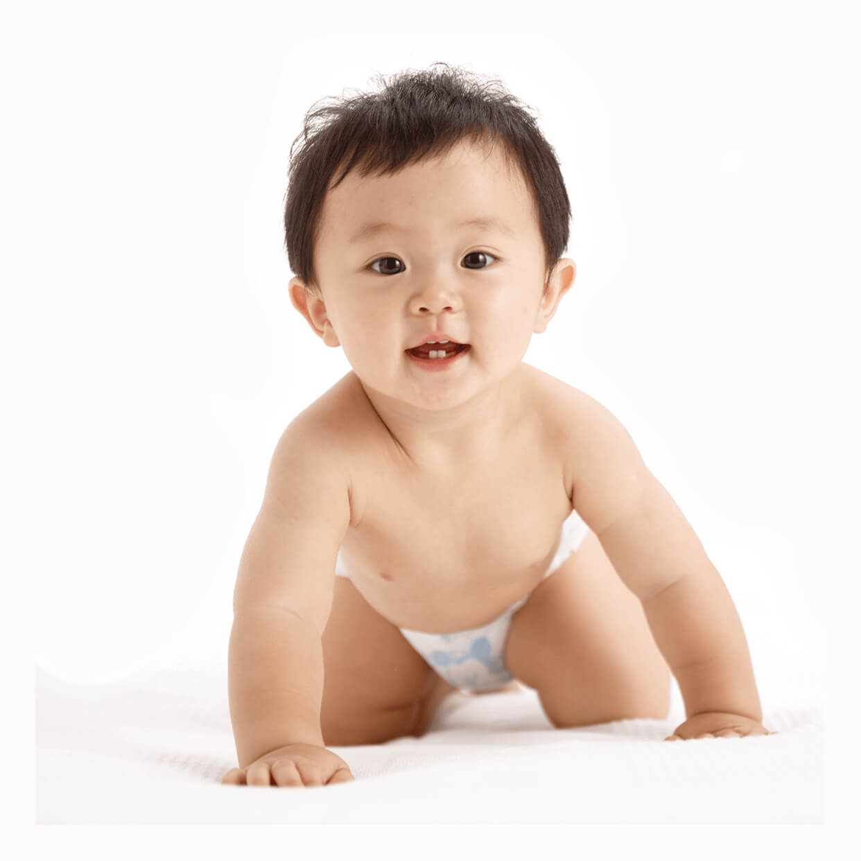 How do you know when you need to purchase larger size disposable diapers?