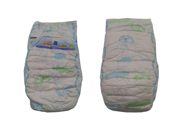 OEM Baby Diaper with Waterproof Magic Tape in China