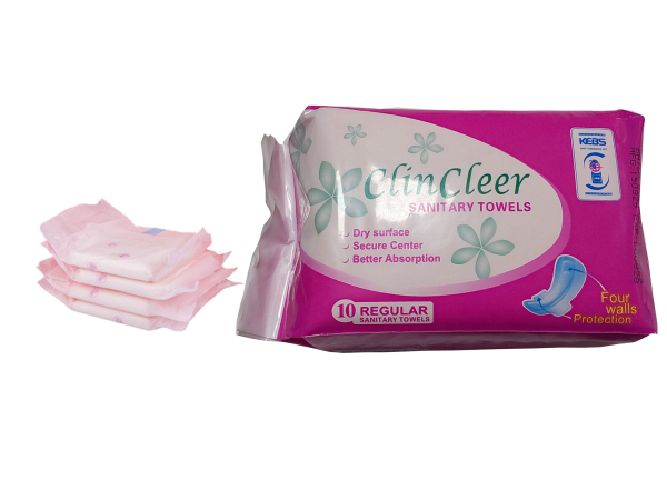 Disposable 290mm Length Sanitary Napkins with Cotton