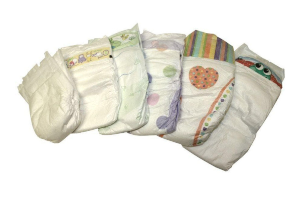 Fast Delivery Pe Film Baby diaper in Togo