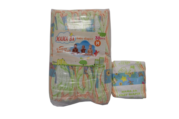 Turkey Quality S Shape Tape Baby Diaper in Cheap Bulk