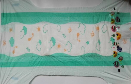 Cute Colorful Baby Diapers