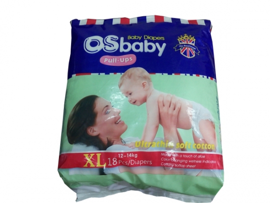 Breathable Pull Up Baby Diapers