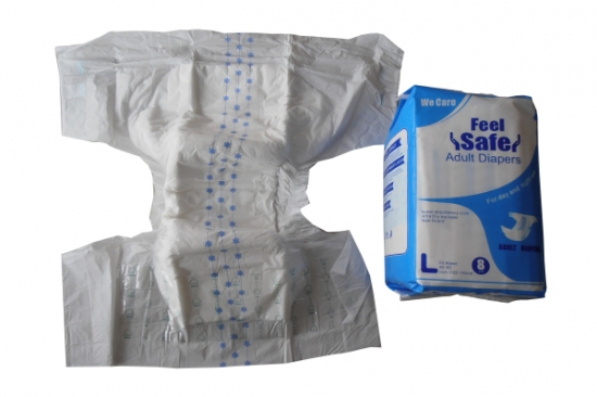 Non Woven Surface Adult Diapers