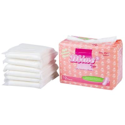 Antibacterial 240mm Day Use Perforated Sanitary Pads