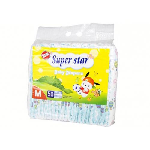 Baby Diaper with Waterproof Magic Tape