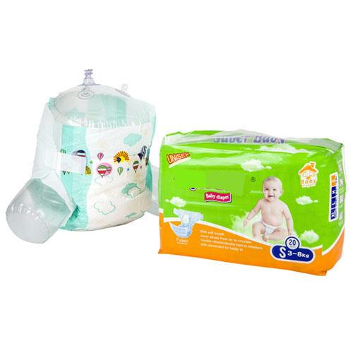 Super Soft Backsheet Baby Diapers