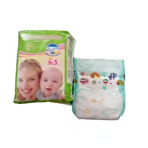 Pampering Baby Diapers with Magic Tape