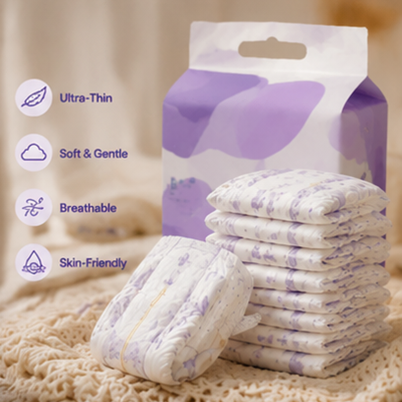 Sticky Tape Baby Diapers with ADL