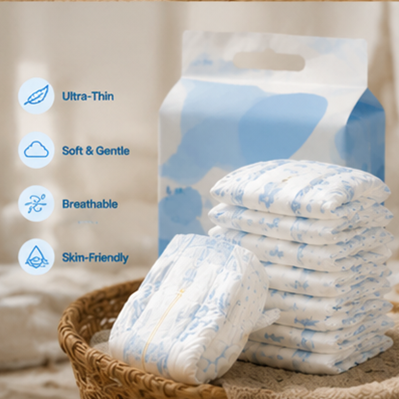Frontal Tape Baby Diapers