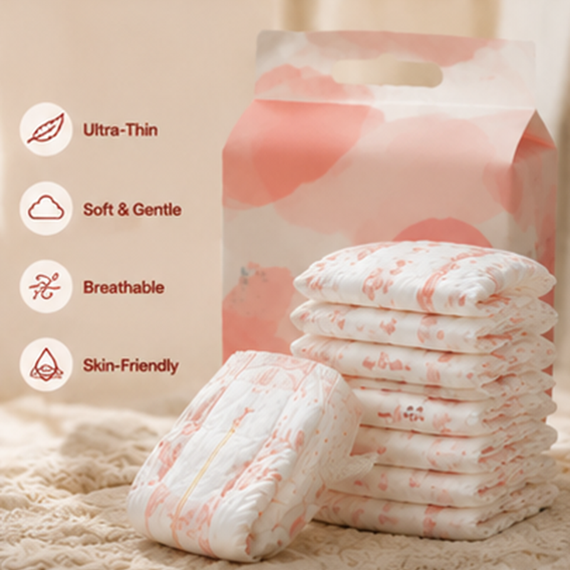Wonderful Color Baby Diapers