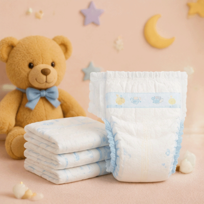 Clothlike Non Woven Baby Diapers