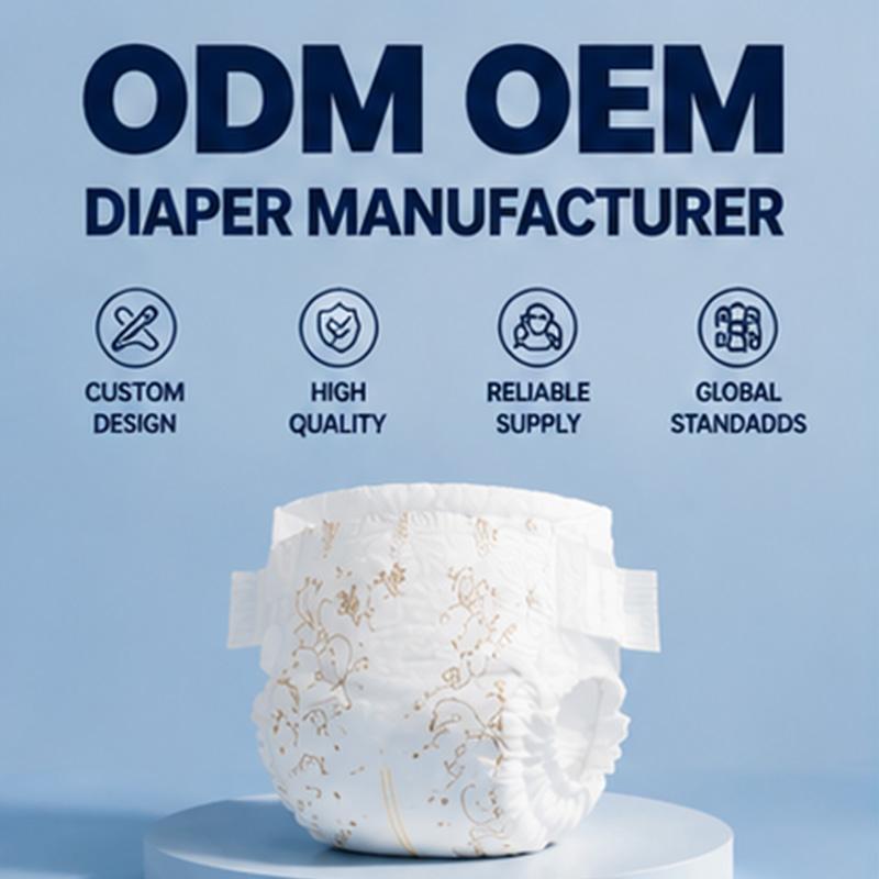 Customized Colorful Package Baby Diapers