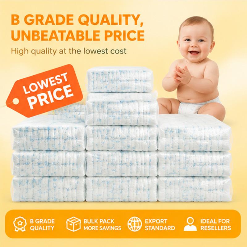 Baby Diaper Stocklots Supplier