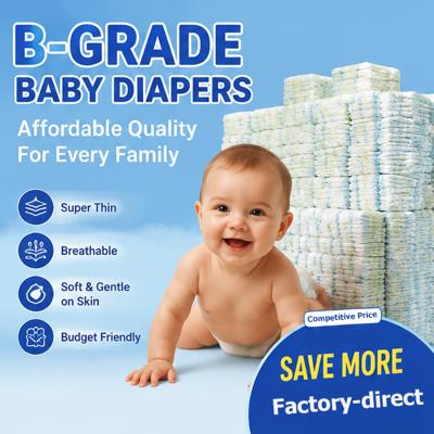 Baby Diaper Stocklots Supplier