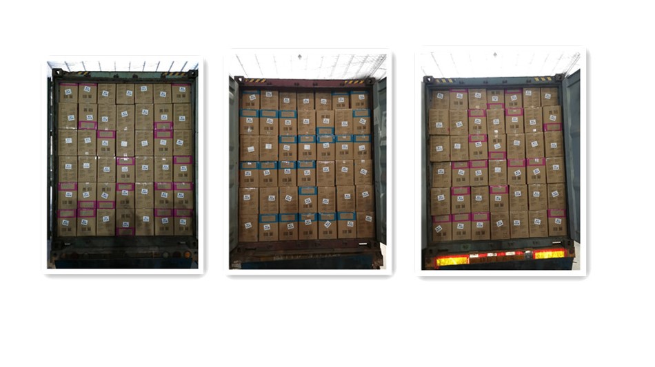 We loaded 3 containers today